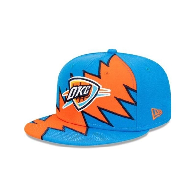 Oklahoma City Thunder Gorra | New Era NBA Flash 9fifty Snapback Cap Mexico - Azules